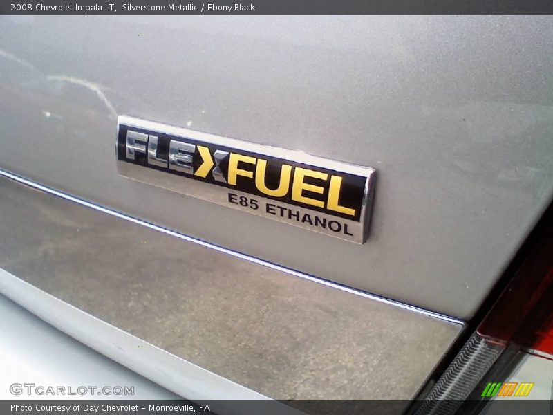 Silverstone Metallic / Ebony Black 2008 Chevrolet Impala LT