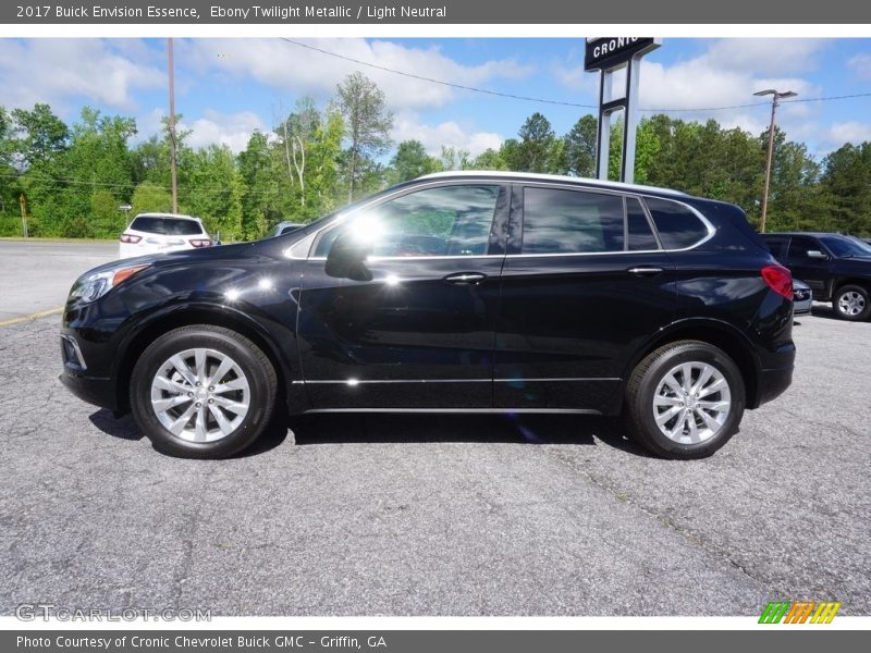 Ebony Twilight Metallic / Light Neutral 2017 Buick Envision Essence