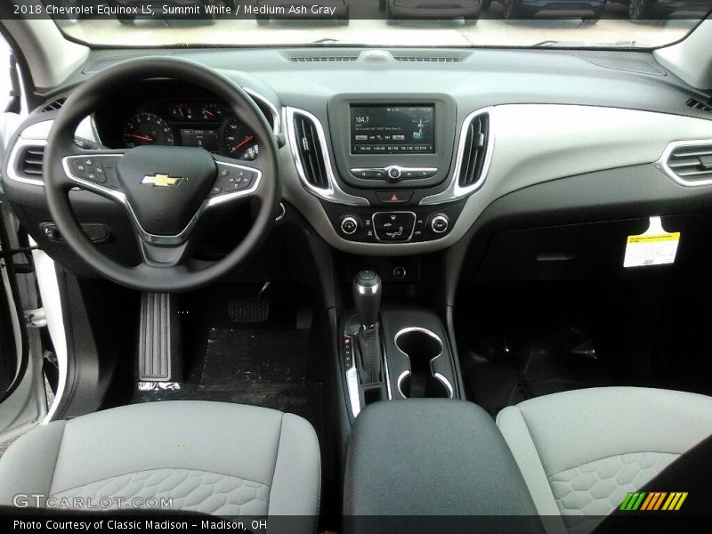 Dashboard of 2018 Equinox LS