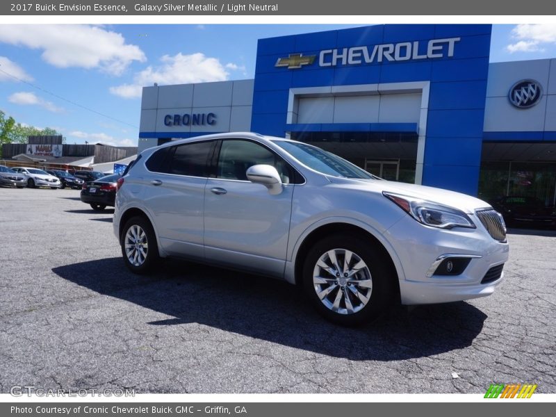 Galaxy Silver Metallic / Light Neutral 2017 Buick Envision Essence