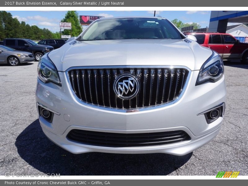 Galaxy Silver Metallic / Light Neutral 2017 Buick Envision Essence