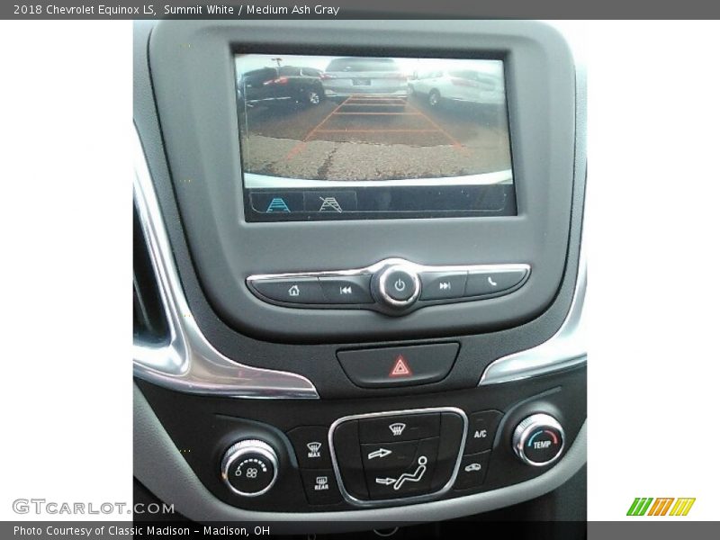 Controls of 2018 Equinox LS