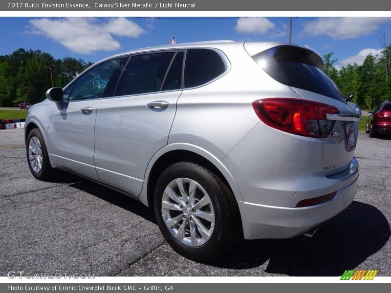 Galaxy Silver Metallic / Light Neutral 2017 Buick Envision Essence