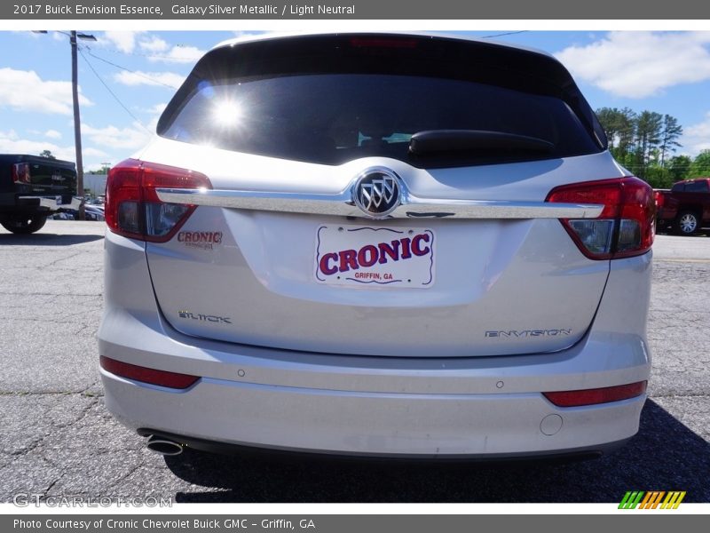 Galaxy Silver Metallic / Light Neutral 2017 Buick Envision Essence
