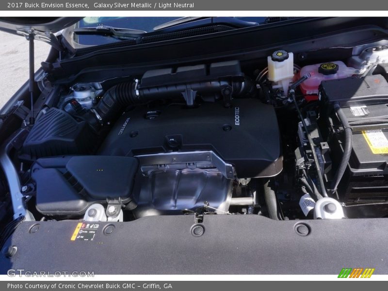 Galaxy Silver Metallic / Light Neutral 2017 Buick Envision Essence