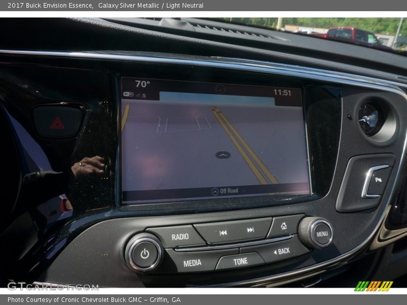 Galaxy Silver Metallic / Light Neutral 2017 Buick Envision Essence