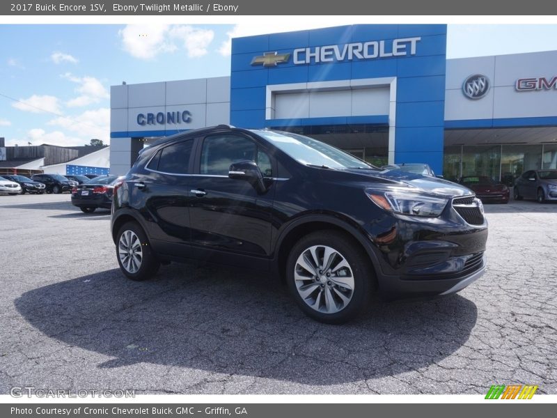 Ebony Twilight Metallic / Ebony 2017 Buick Encore 1SV