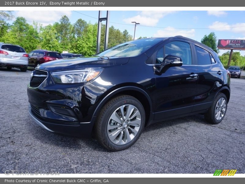 Ebony Twilight Metallic / Ebony 2017 Buick Encore 1SV