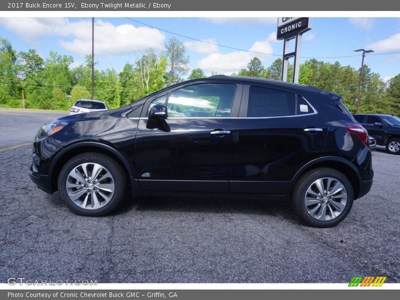 Ebony Twilight Metallic / Ebony 2017 Buick Encore 1SV