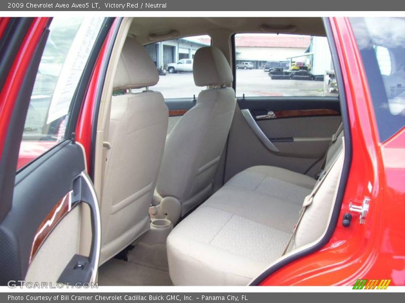 Victory Red / Neutral 2009 Chevrolet Aveo Aveo5 LT