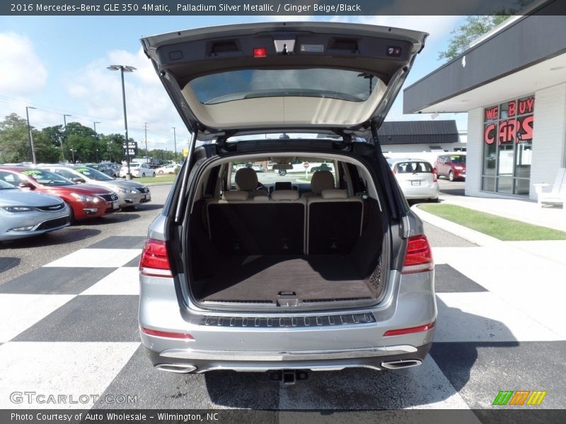 Palladium Silver Metallic / Ginger Beige/Black 2016 Mercedes-Benz GLE 350 4Matic