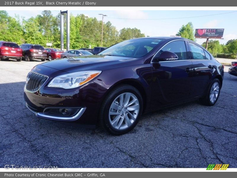Black Cherry Metallic / Ebony 2017 Buick Regal 1SV