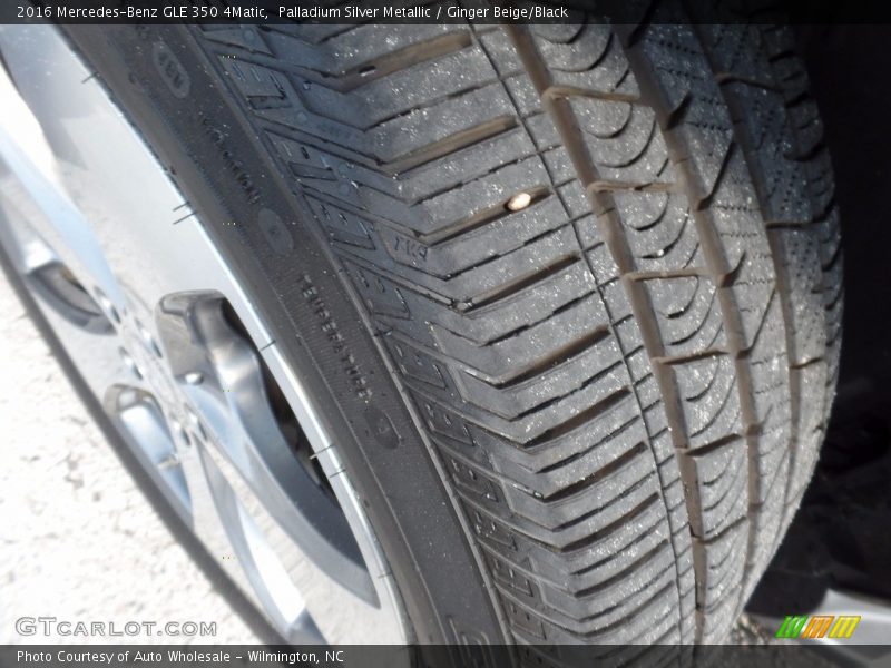 Palladium Silver Metallic / Ginger Beige/Black 2016 Mercedes-Benz GLE 350 4Matic