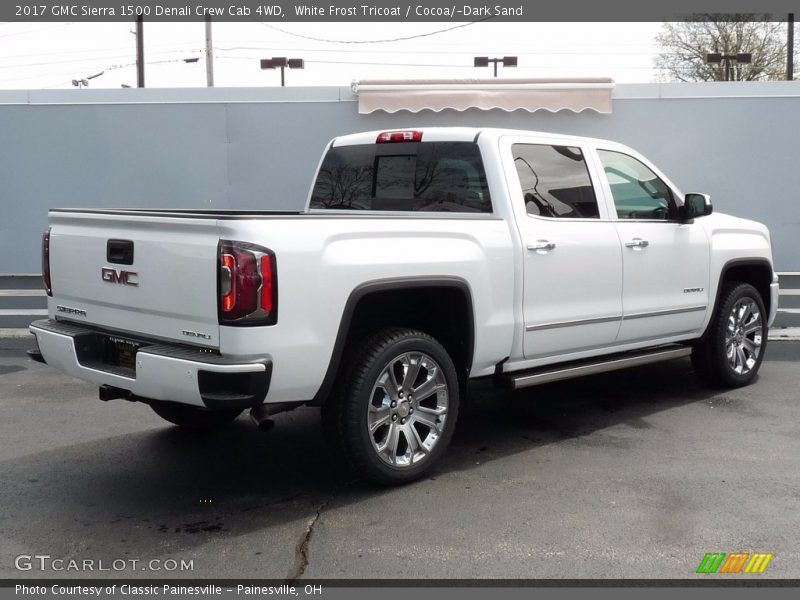 White Frost Tricoat / Cocoa/­Dark Sand 2017 GMC Sierra 1500 Denali Crew Cab 4WD