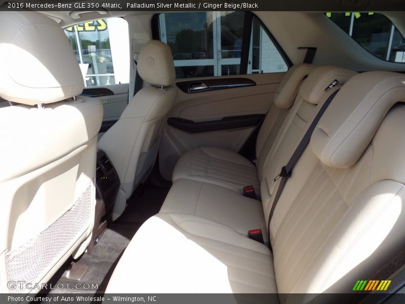 Palladium Silver Metallic / Ginger Beige/Black 2016 Mercedes-Benz GLE 350 4Matic
