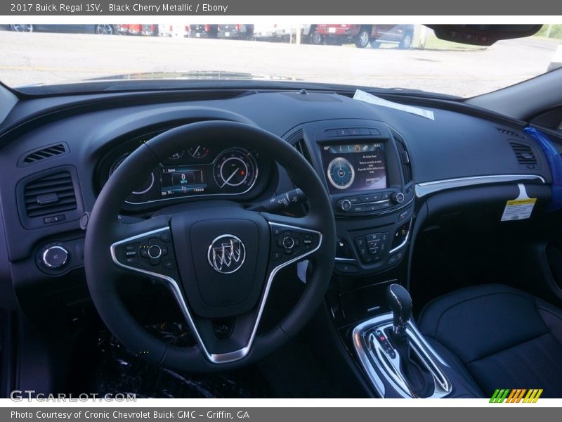 Black Cherry Metallic / Ebony 2017 Buick Regal 1SV