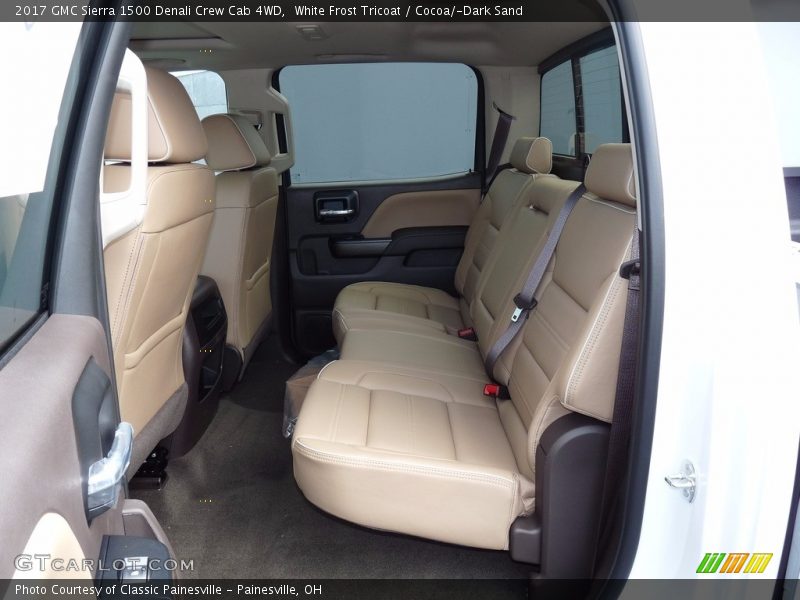 Rear Seat of 2017 Sierra 1500 Denali Crew Cab 4WD