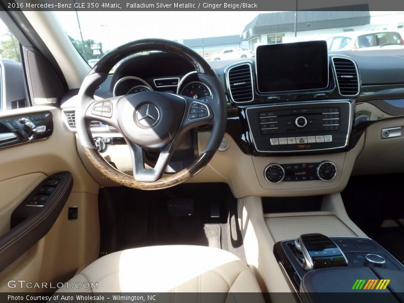 Palladium Silver Metallic / Ginger Beige/Black 2016 Mercedes-Benz GLE 350 4Matic