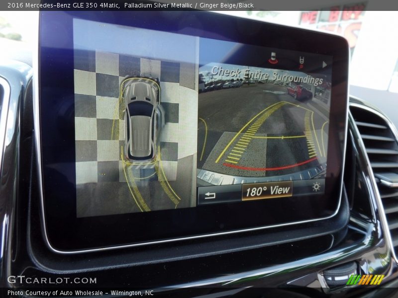 Palladium Silver Metallic / Ginger Beige/Black 2016 Mercedes-Benz GLE 350 4Matic