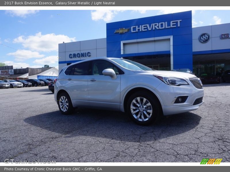 Galaxy Silver Metallic / Light Neutral 2017 Buick Envision Essence