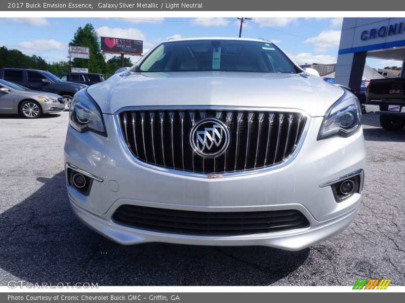 Galaxy Silver Metallic / Light Neutral 2017 Buick Envision Essence