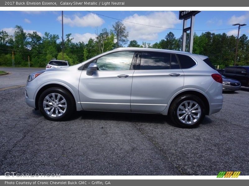 Galaxy Silver Metallic / Light Neutral 2017 Buick Envision Essence