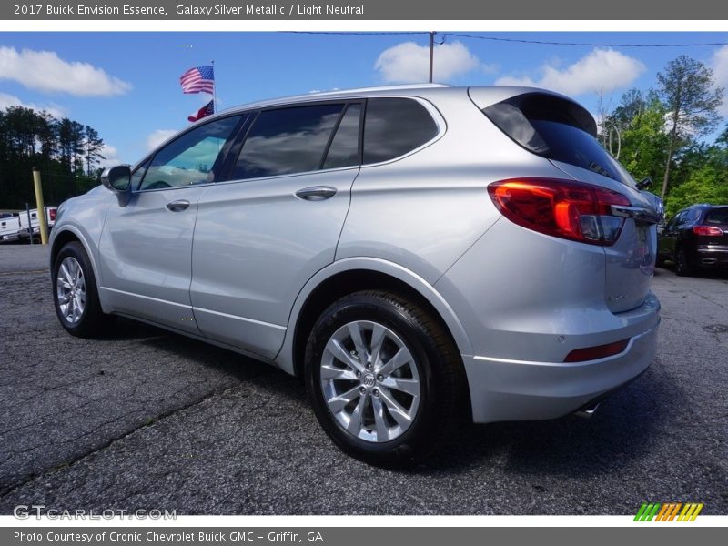 Galaxy Silver Metallic / Light Neutral 2017 Buick Envision Essence