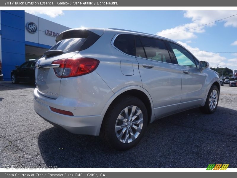 Galaxy Silver Metallic / Light Neutral 2017 Buick Envision Essence