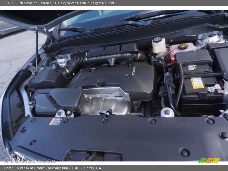 Galaxy Silver Metallic / Light Neutral 2017 Buick Envision Essence