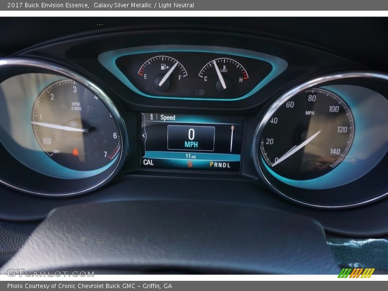Galaxy Silver Metallic / Light Neutral 2017 Buick Envision Essence