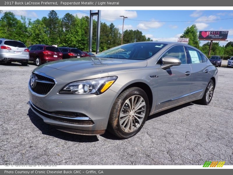 Pepperdust Metallic / Light Neutral 2017 Buick LaCrosse Preferred