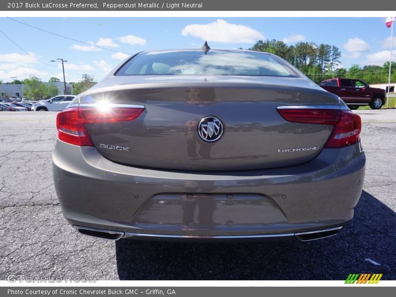 Pepperdust Metallic / Light Neutral 2017 Buick LaCrosse Preferred