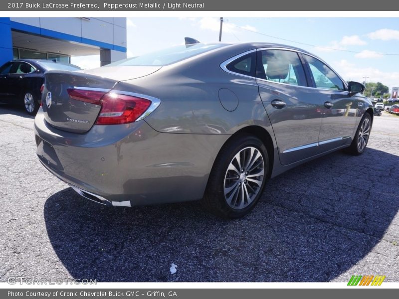 Pepperdust Metallic / Light Neutral 2017 Buick LaCrosse Preferred