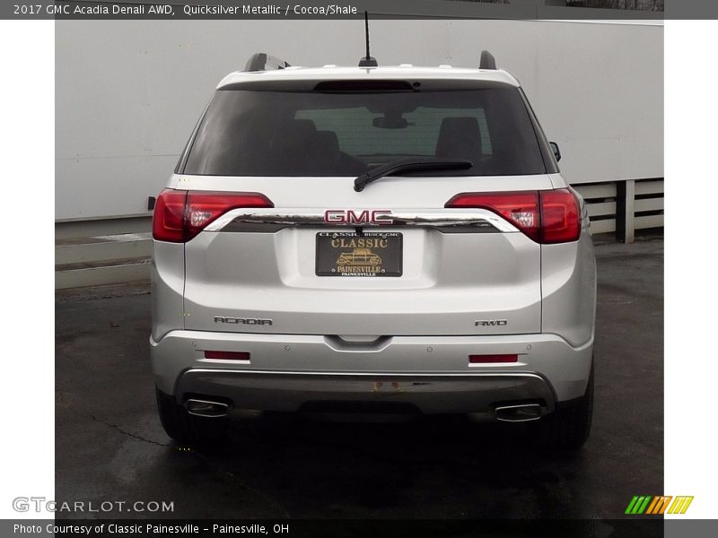 Quicksilver Metallic / Cocoa/Shale 2017 GMC Acadia Denali AWD