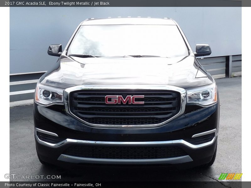 Ebony Twilight Metallic / Jet Black 2017 GMC Acadia SLE