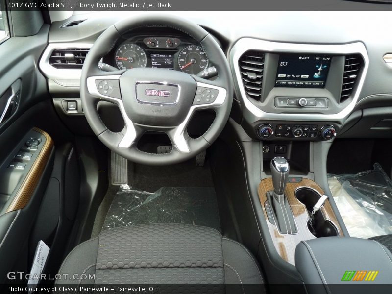 Ebony Twilight Metallic / Jet Black 2017 GMC Acadia SLE
