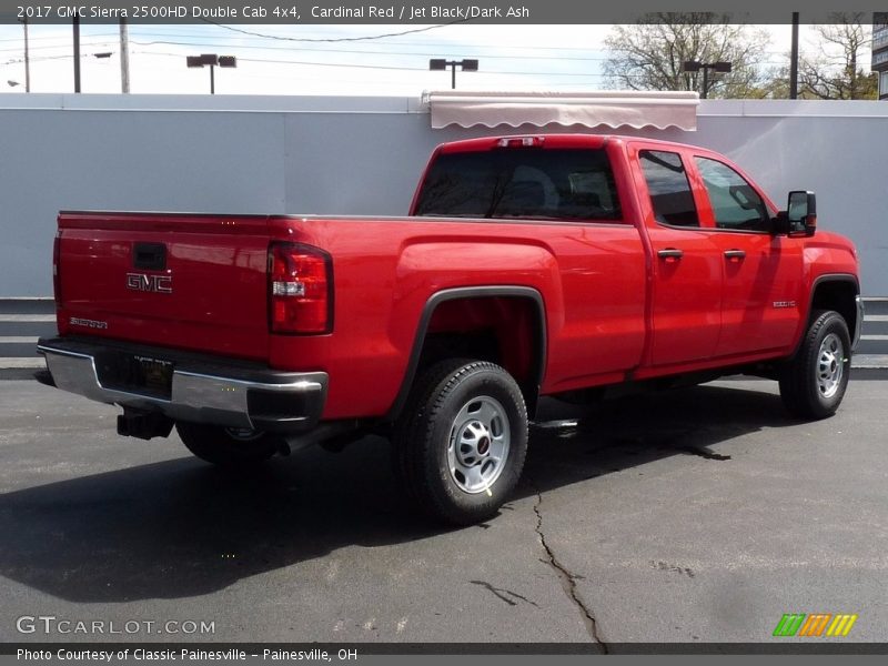 Cardinal Red / Jet Black/Dark Ash 2017 GMC Sierra 2500HD Double Cab 4x4