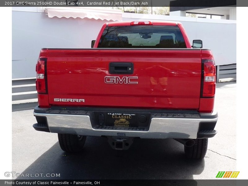 Cardinal Red / Jet Black/Dark Ash 2017 GMC Sierra 2500HD Double Cab 4x4