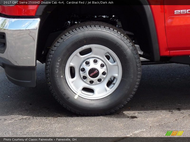 Cardinal Red / Jet Black/Dark Ash 2017 GMC Sierra 2500HD Double Cab 4x4