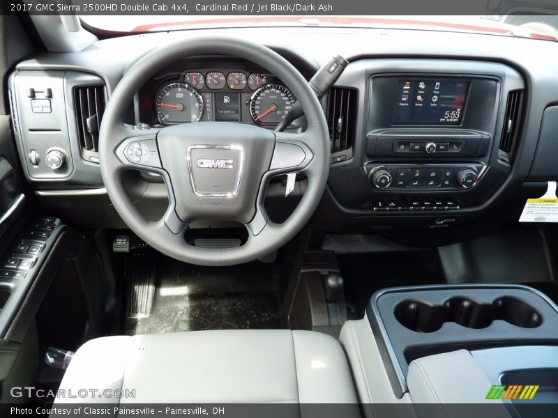 Cardinal Red / Jet Black/Dark Ash 2017 GMC Sierra 2500HD Double Cab 4x4