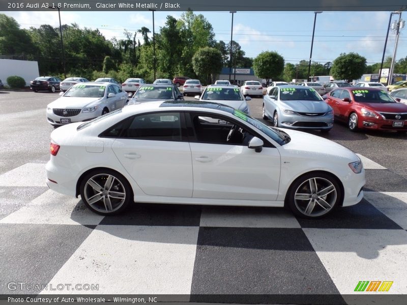Glacier White Metallic / Black 2016 Audi A3 1.8 Premium