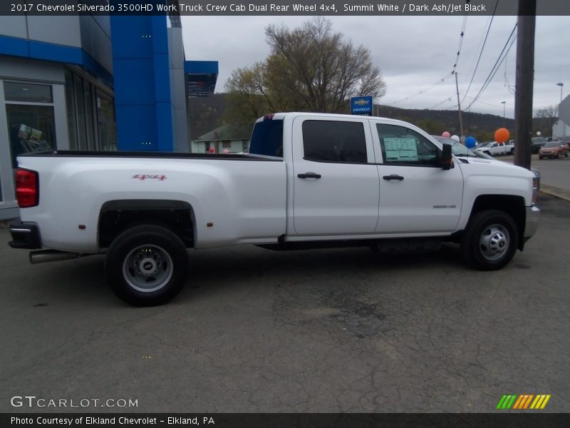 Summit White / Dark Ash/Jet Black 2017 Chevrolet Silverado 3500HD Work Truck Crew Cab Dual Rear Wheel 4x4