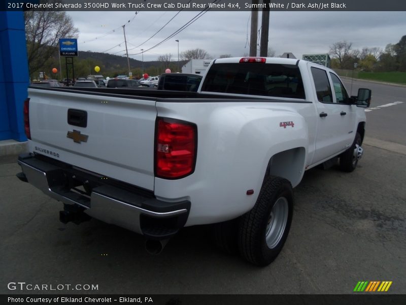 Summit White / Dark Ash/Jet Black 2017 Chevrolet Silverado 3500HD Work Truck Crew Cab Dual Rear Wheel 4x4