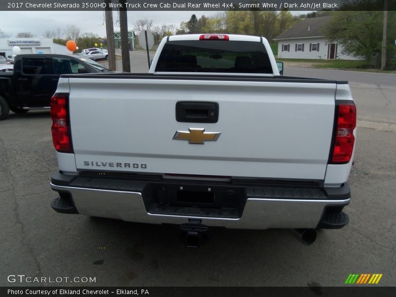 Summit White / Dark Ash/Jet Black 2017 Chevrolet Silverado 3500HD Work Truck Crew Cab Dual Rear Wheel 4x4