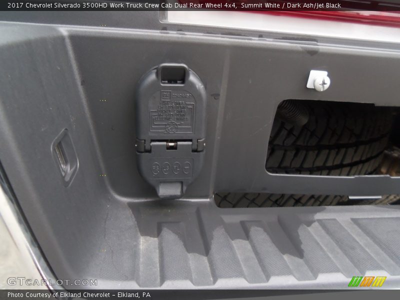 Summit White / Dark Ash/Jet Black 2017 Chevrolet Silverado 3500HD Work Truck Crew Cab Dual Rear Wheel 4x4