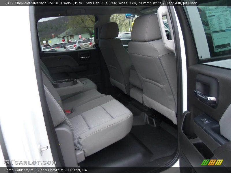 Summit White / Dark Ash/Jet Black 2017 Chevrolet Silverado 3500HD Work Truck Crew Cab Dual Rear Wheel 4x4