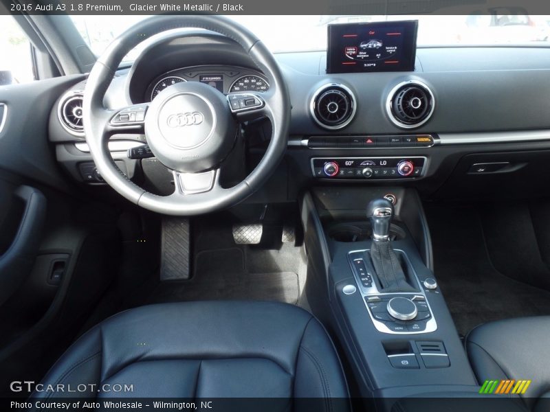 Glacier White Metallic / Black 2016 Audi A3 1.8 Premium