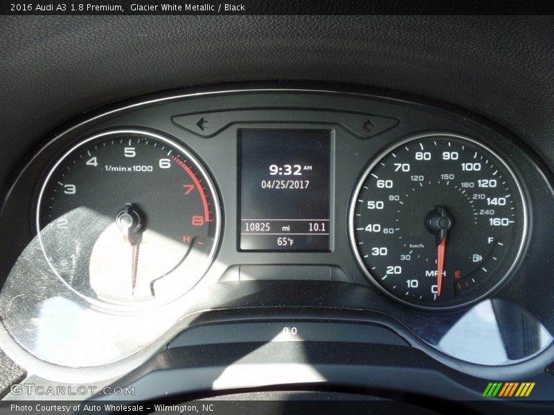 Glacier White Metallic / Black 2016 Audi A3 1.8 Premium