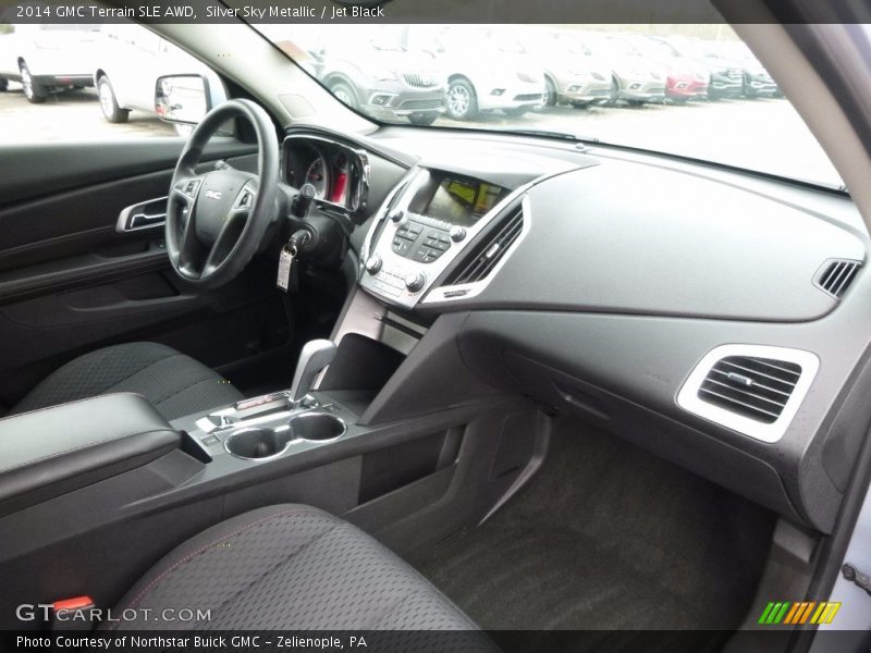 Silver Sky Metallic / Jet Black 2014 GMC Terrain SLE AWD