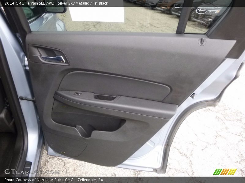 Silver Sky Metallic / Jet Black 2014 GMC Terrain SLE AWD